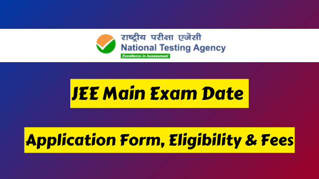 Jee Main 2024 Exam Date Out Notification Registration